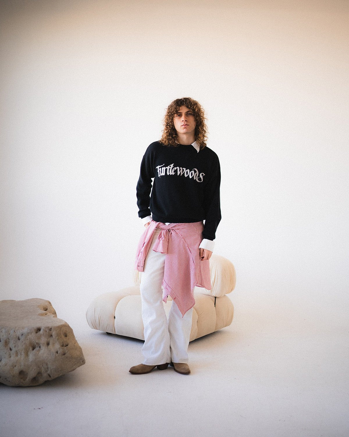 Turtlewoods Graphic Knit - Black - Turtlewoods